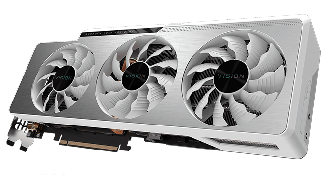 Placa de Video Gigabyte GeForce RTX 3080 Vision OC, LHR, 10GB